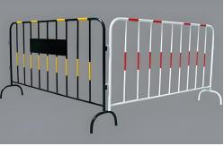 China 4FT Metal Temporary Crowd Control Barrier Fence For Concert Protection supplier