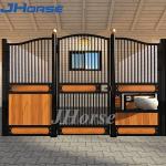 Factory Customized Metal PVC Horse Stall Panel  made by jinghua company for sale