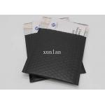 Matte Black Metallic Shipping Bubble Mailers 6x9 Inch Waterproof For Mailing for sale