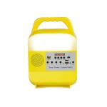 Painted Matte 6000mah Portable Solar Bulbs 5W LED Solar Energy Light System for sale