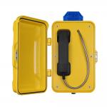 Auto Dial Industrial VoIP Phone , Aluminum Alloy Rugged Sip Phone With Warning Lamp for sale