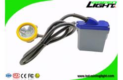 China IP68 216lum 15000lux LED Miner Cap Lamp 1.67W With Cradle Chager supplier