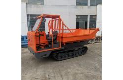 China 2800mm Crawler Mini Dumper 4wd Palm Oil Dumper With Scissior Lift supplier