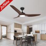 1stshine Ceiling Fan With Light Modern Plastic Blade Low Noise Dc Motor