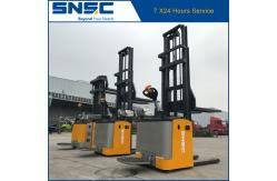 China AC Motor Rider 2.0tons Electric Stacker Truck / Reach Pallet Stacker supplier