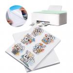 Custom Private Label Printing A3 A4 A5 Size Paper 108gsm Matte Sticker for sale