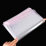 7*10cm Clear Flat OPP Poly Packaging Bag Self Adhesive For Cellophane for sale