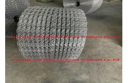 China 8 Lines Wire Hot Dipped Galvanized Steel Pipe Winding Mesh For Gas supplier