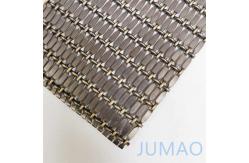 China Decorative Flat Architectural Wire Mesh Panels Brass Chrome Finish supplier