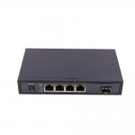 IEEE802.3x Unmanaged Fiber Optic Ethernet Switch With 4 RJ45 10/100Mbps for sale