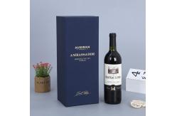 China Champagne 1357g Cardboard Wine Box Packaging With Insert supplier