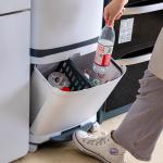 18L/36L Custom Recycle Dustbin Garbage Can Dust Bin With Wheel
