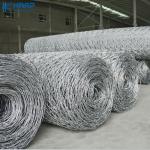 Galvanized Heavy Hexagonal 0.3mm Woven Wire Mesh for sale
