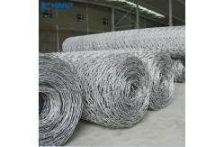 China Galvanized Heavy Hexagonal 0.3mm Woven Wire Mesh supplier