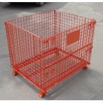 50*50mm Hole Steel Stackable Mesh Pallet Cages SZ-SWS-A-1 for sale