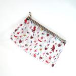 Lightweight and waterproof Crystal Clear Makeup Bags, Stranger School Things Cosmetic Bags for sale