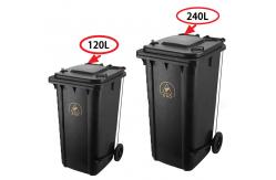 China 120L Antistatic ESD Plastic Garbage Bin Waste Container For Electronic Factory supplier