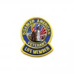 Military Patches Merrowed Border Armband Veterans Patch Logo Badge for sale