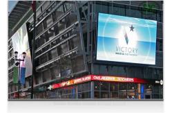 China SMD3528 P6 RGB Advertising LED Screens 1/16 Scanning synchronous Control supplier