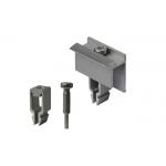 Aluminum BIPV Solar Mounting System MPPT End Clamp And Mid Clamp 1.4KN for sale