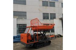 China 1600mm Mini Crawler Tractor Dumper For Palm Oil Fruits Transportation supplier