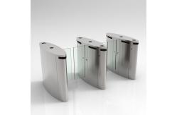 China Airport Standard Tripod Turnstile Gate High Security Waist Height Sliding Panel Barrier supplier