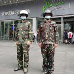 Secure Infrared Thermal Imager Smart Temperature Measuring Helmet