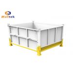 Industrial Stackable Pallet Cages Steel Stacking Pallets High Loading Capacity for sale