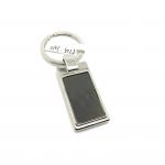 Siliver Metal Keychain Holder with OEM/ODM Available for Name for sale
