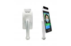 China Desk Mounted F2.4 Aperture Face Recognition Infrared Thermometer supplier