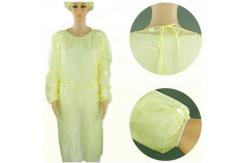 China Surgical Disposable Isolation Gowns PP PE Impervious Cloth One Piece Styple supplier