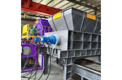China Metal Recycling Shredder Scrap Tire Tyre Comprehensive Waste Car Shell Shredder supplier