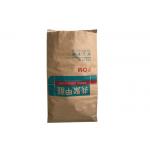 Custom Printing 20KG Pasted Open Mouth Paper Sack With Pinch Bottom for sale