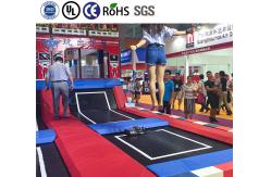 China Customizable Kids Indoor Trampoline Equipment Easy Maintenance supplier