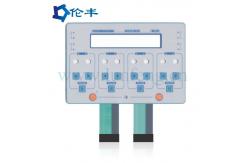 China PMMA White LED Membrane Keypad With 1 Million Times Lifespan supplier