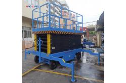 China 3000mm-16000mm Mobile Scissor Lift Platform Movable Hydraulic Lift supplier