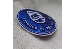 China OEKO Iron On Cloth Patches , Philips Team Washable Flocking Adhesive Clothing Patches supplier