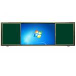86 Inch Interactive Flat Panel With Sliding White Board