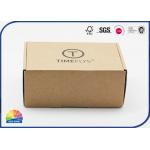 Recycled Corrugated Mailer Box CMYK Offset Printing Storage Packaging for sale