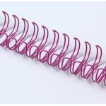 Nylon Coating 6.4-38.1MM Metal Double Loop Binding O Shape for sale