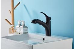 China Zinc Alloy  Brushed Finish Rotatable Washbasin Mixer Tap supplier