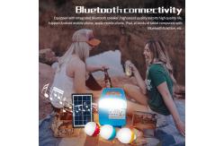 China SRE683 IP55 8000mah Solar Emergency Lights With Solar Panel supplier