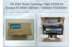 China 25000 Pages Kyocera Toner Cartridge TK-3130 For ECOSYS M3550idn supplier