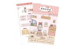 China Custom Hardcover Picture Book Printing For Manual Business Card Paper Flyer supplier