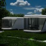 Capsule Room Custom Holiday Space Capsule Large House Prefabricated Space Capsule for sale