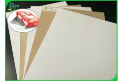 China 250g 325g High Folding Resistance Coated Duplex Board With Back Grey Free Sample supplier