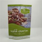 MOPP Aluminum Foil Custom Standing Pouch Zipper Moisture Proof For Nuts