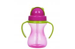 China Soft Flexible BPA Free 9oz 290ml Baby Sippy Cup supplier