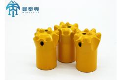 China 34mm 6 Buttons 7 Degree  Tapered Button Bit Mining Tools supplier