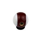 Custom Resin Billiard Shift Knob White  Black Orange  ISO9001 Certificated